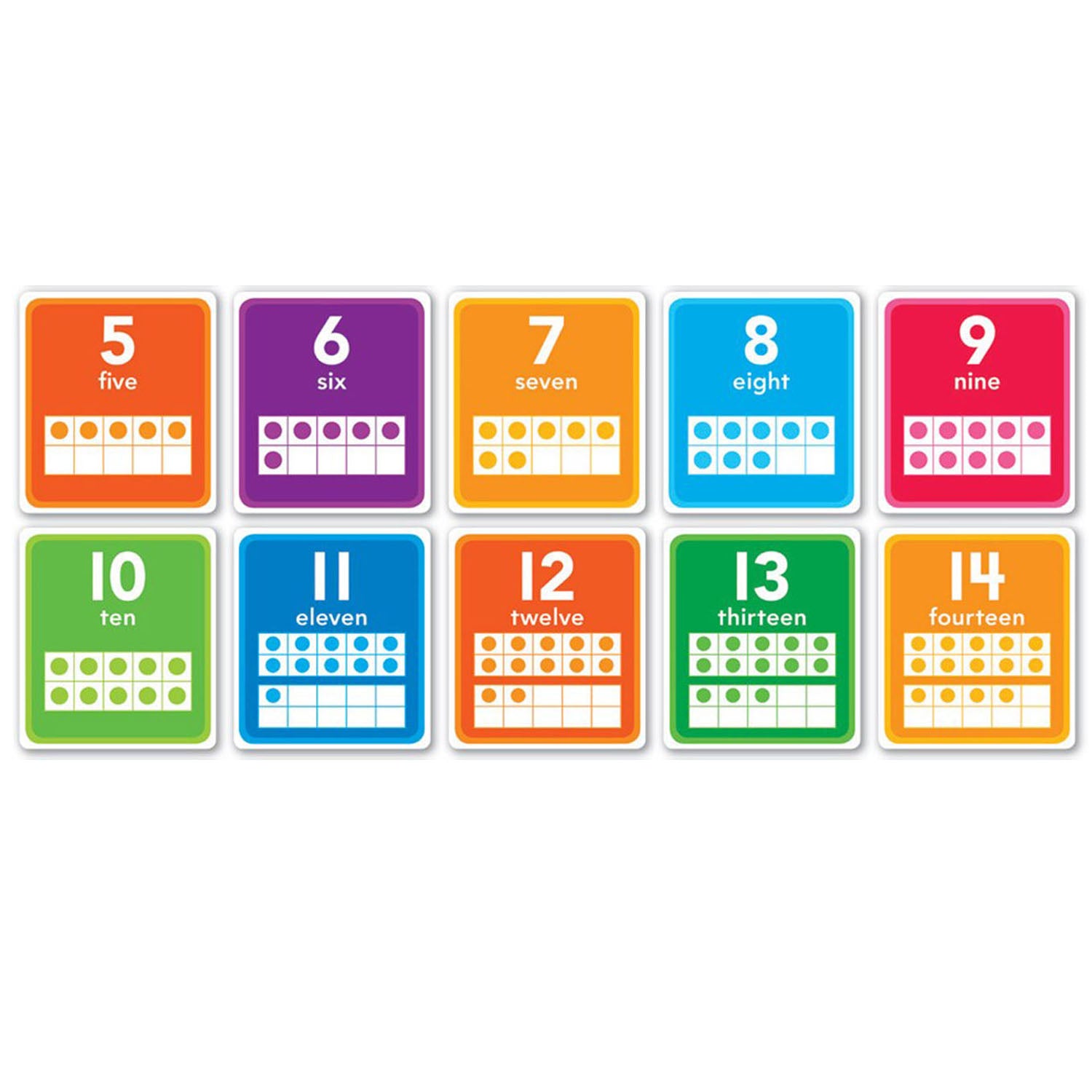 0-20 Numbers Set Bulletin Board Set