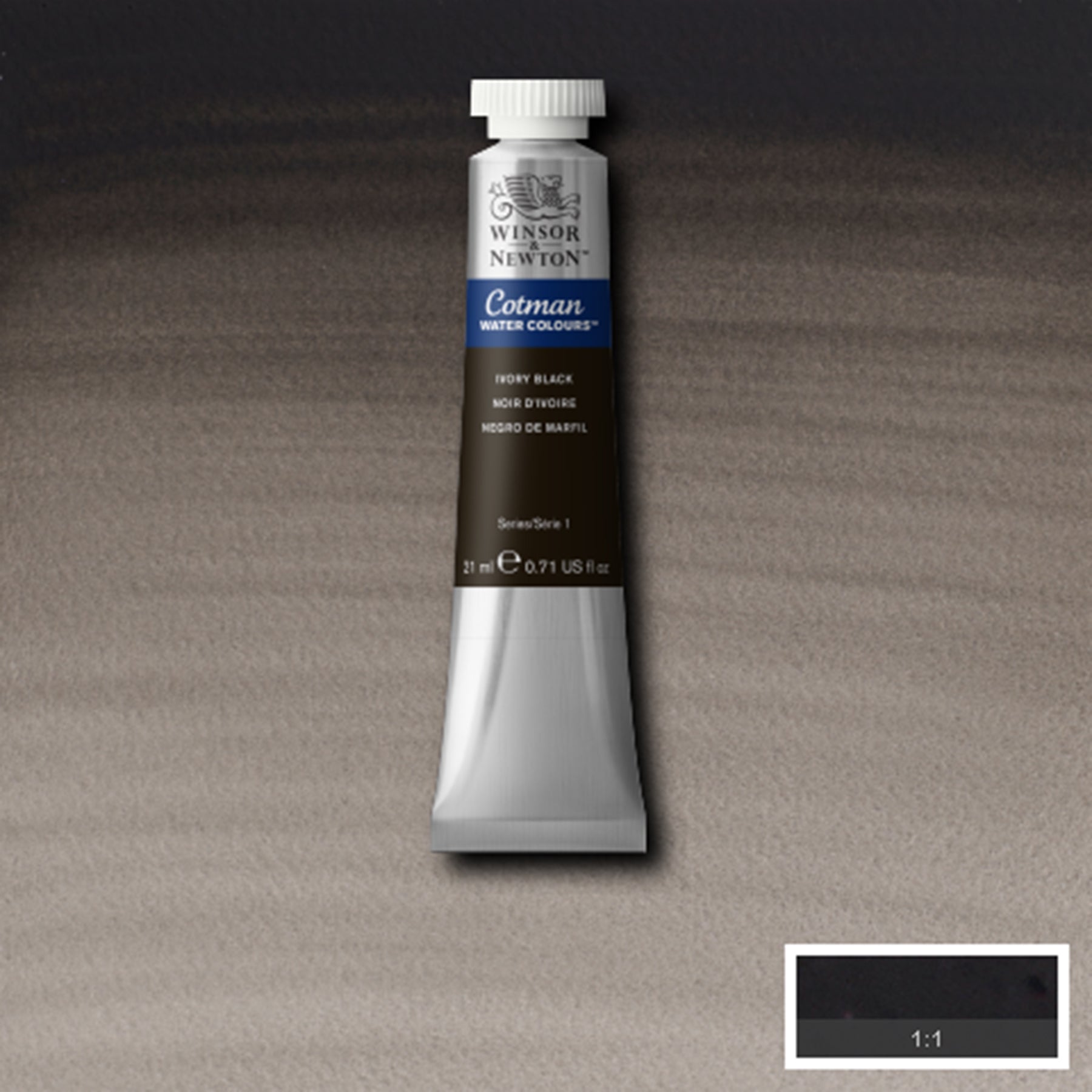 CWC 21ml tube - Ivory Black