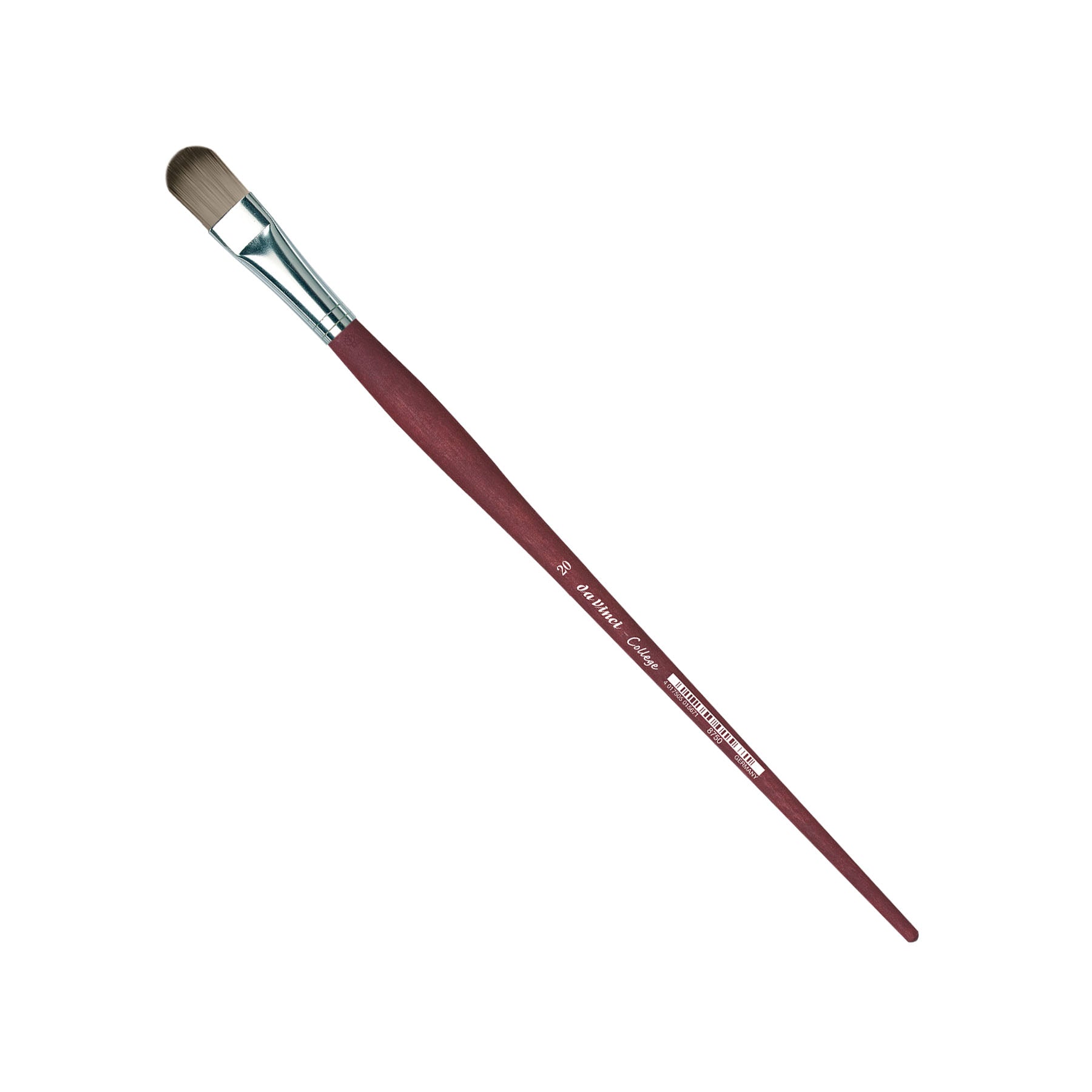 COLLEGE Student Brush, Synthetic, Acrylic & Oil, Filbert, Series 8750, Size 20