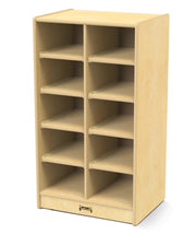 Jonti-Craft® 10 Cubbie-Tray Mobile Unit - without Trays