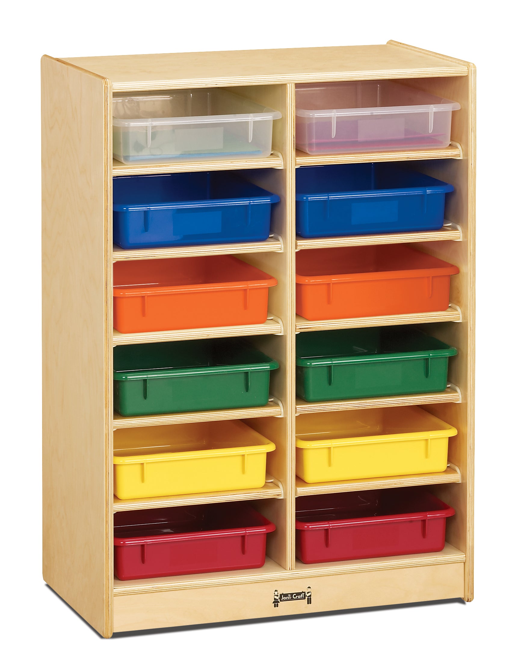 Jonti-Craft® 12 Paper-Tray Mobile Storage - without Paper-Trays