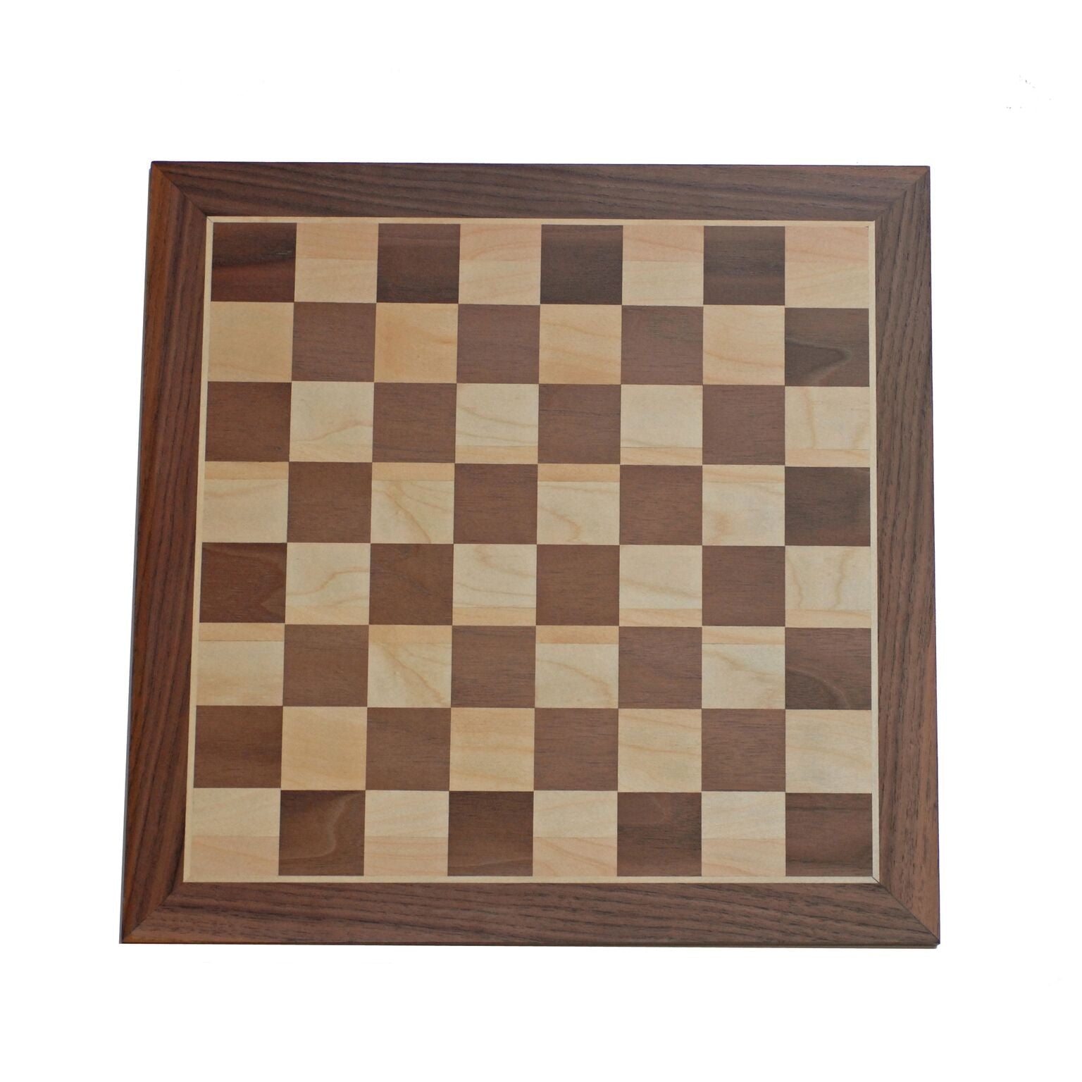 Classic Walnut Chess Board - 14.75 in.
