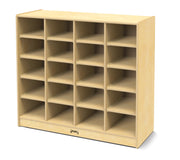 Jonti-Craft® 20 Cubbie-Tray Mobile Unit - without Trays
