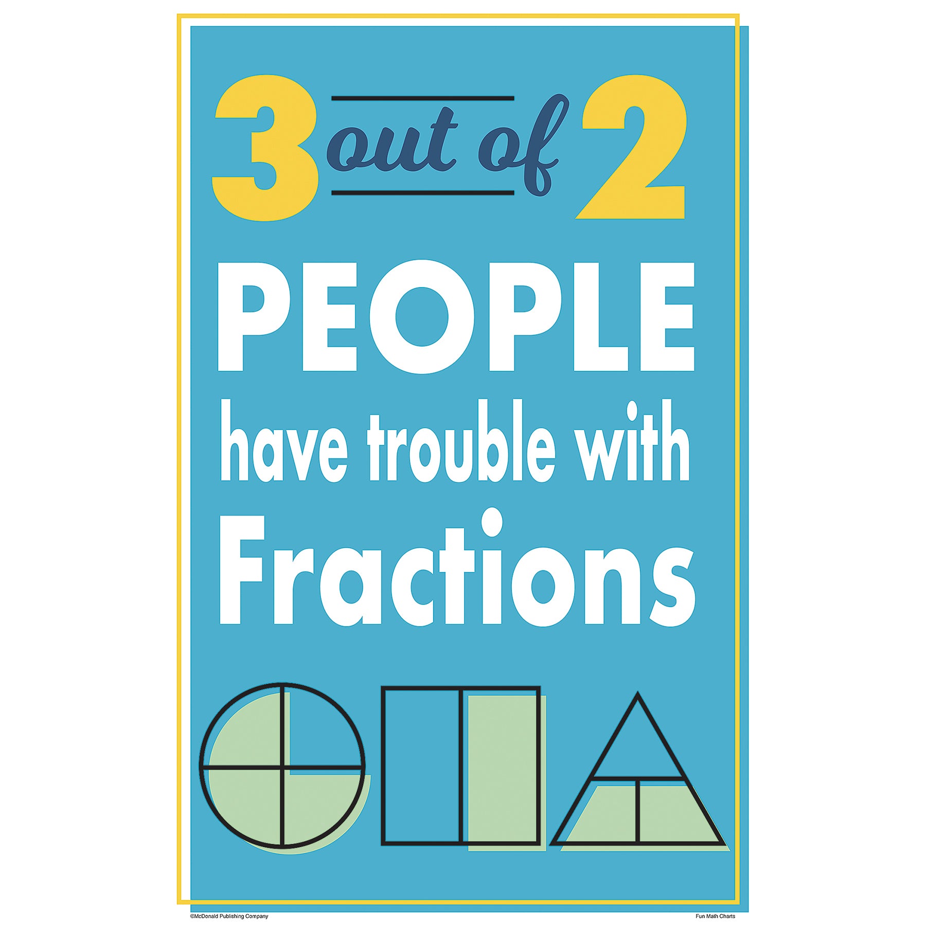 Math Fun Charts, Set of 8