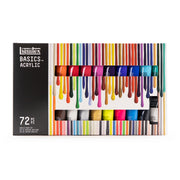 LQ BASICS Acrylic Color 72 x 22ml Tube Set