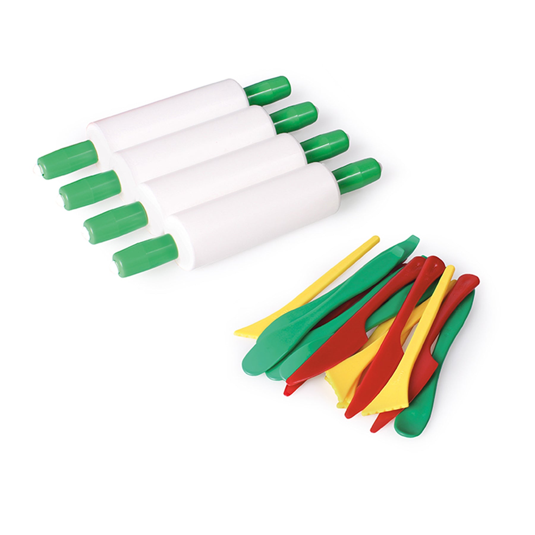 Plastilina Modeling Clay School Pack, 28 Bars, 4 Rollers, 15 Spatulas