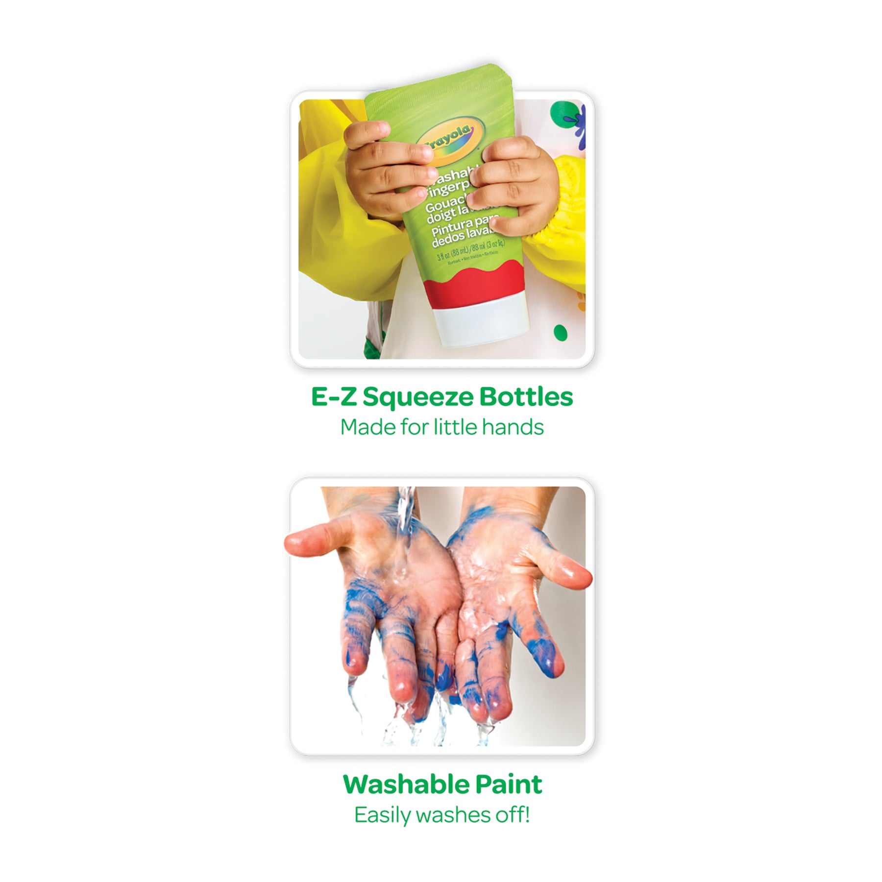 Washable Fingerpaint Kit