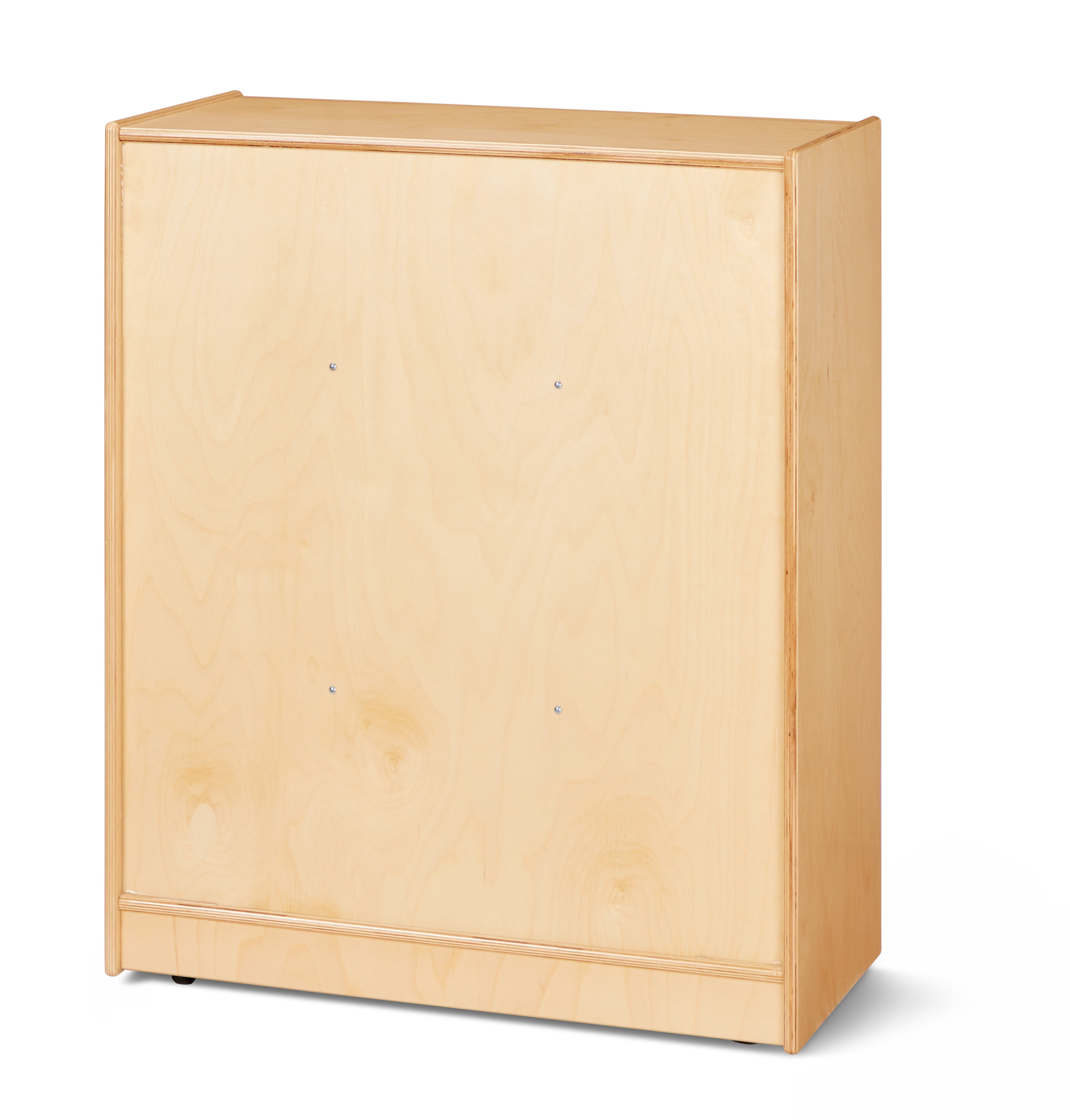 Jonti-Craft® 15 Cubbie-Tray Mobile Unit  with Colored Trays - Plywood Back