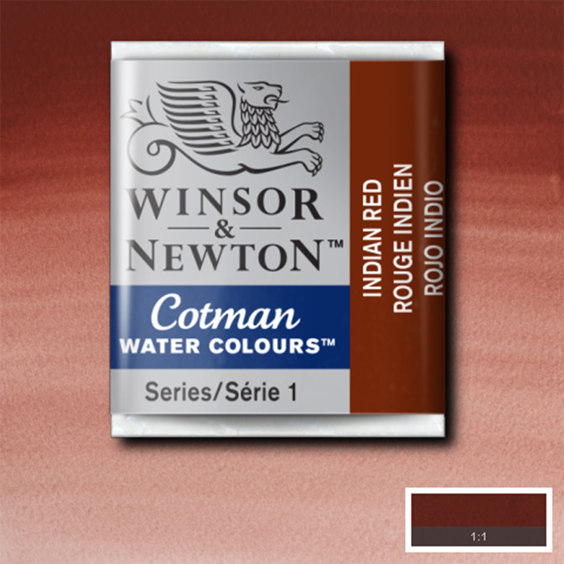 CWC Half Pan - Indian Red