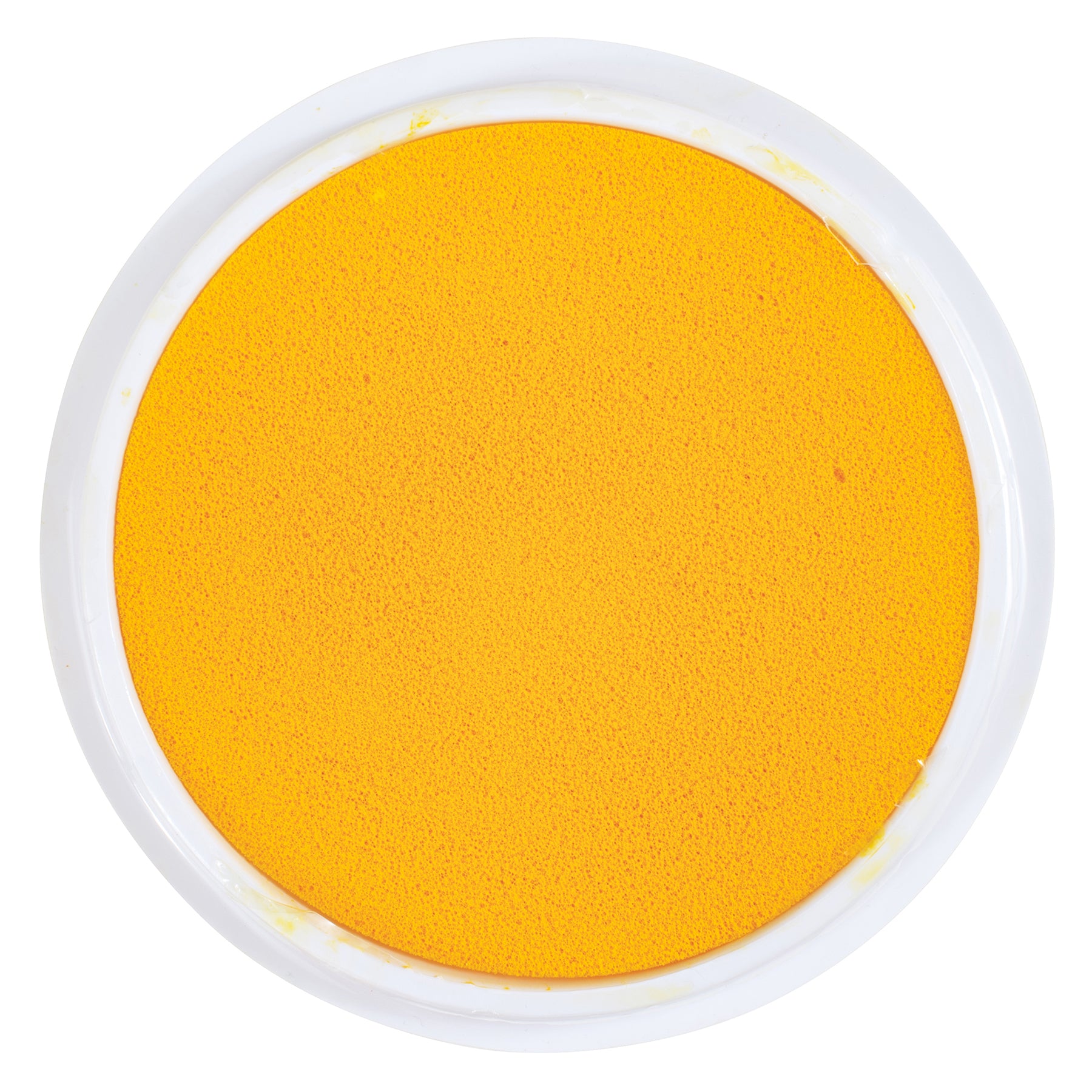 Jumbo Circular Washable Stamp Pad - Yellow - 5.75" dia.