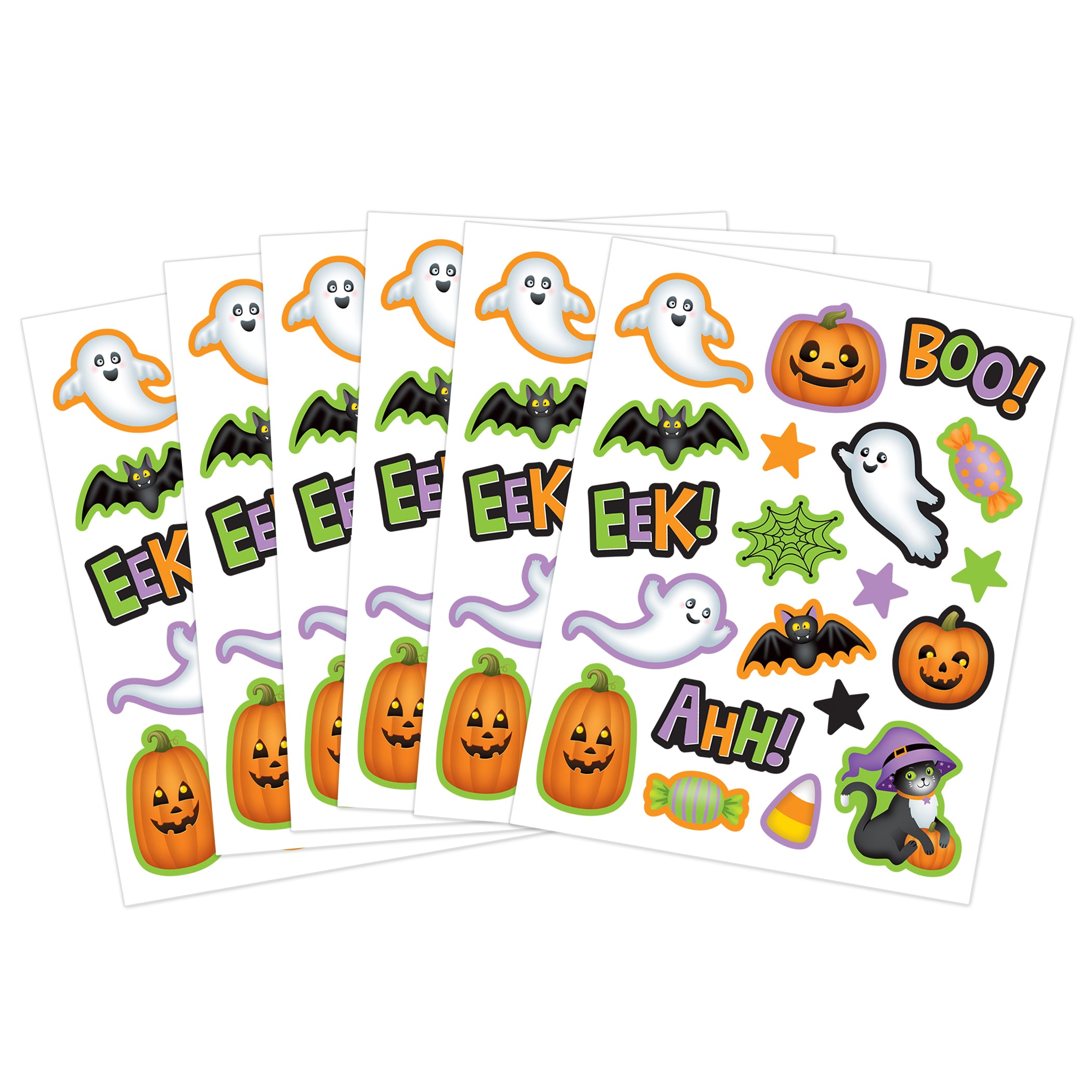 Halloween Stickers, Pack of 120