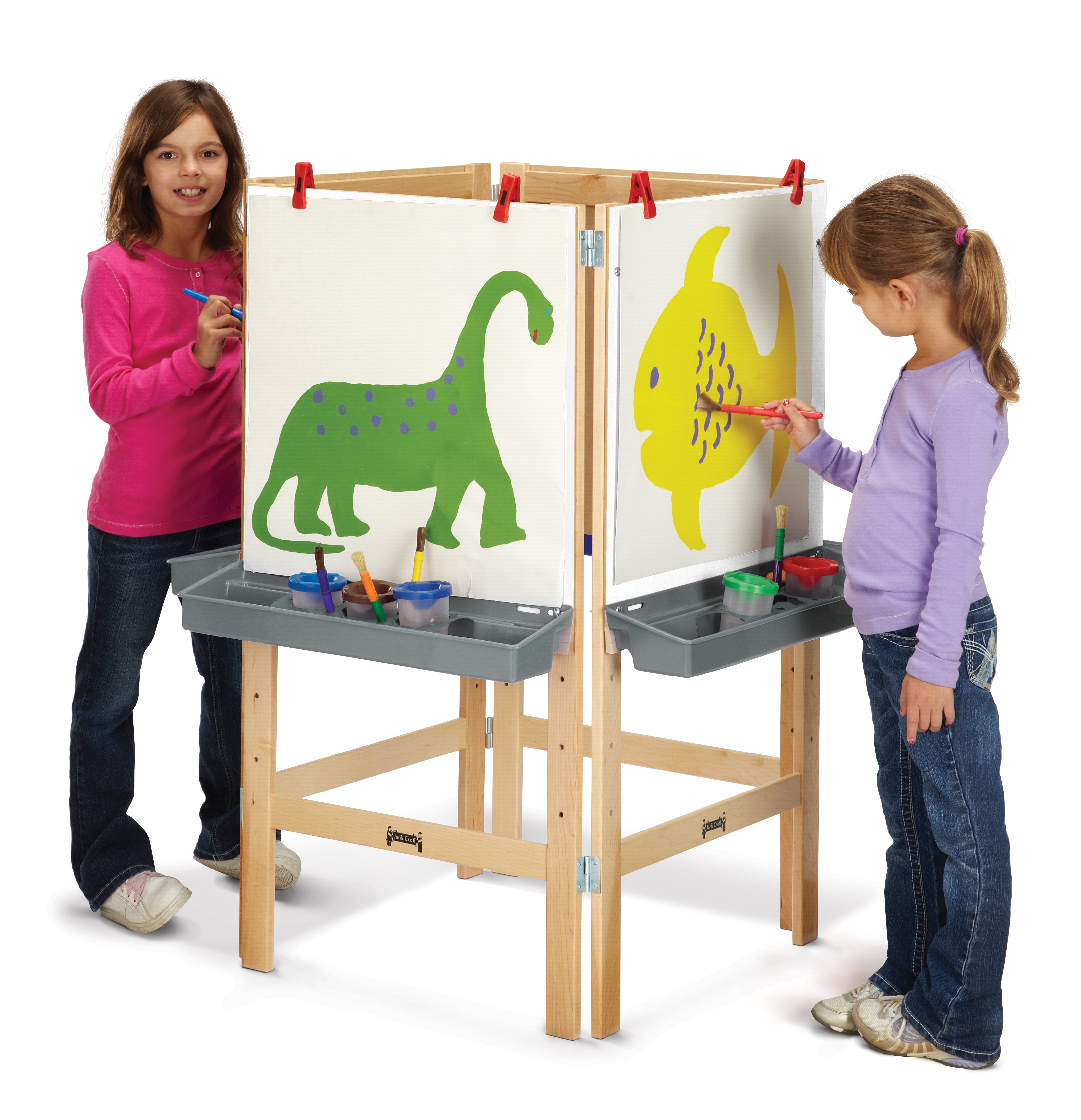 Jonti-Craft® 4 Way Adjustable Easel