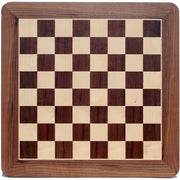 Classic Chess Board - Walnut Wood with Rounded Corners 16 in.