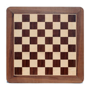 Grand Chess Board – Walnut Wood with Rounded Corners 21 in.