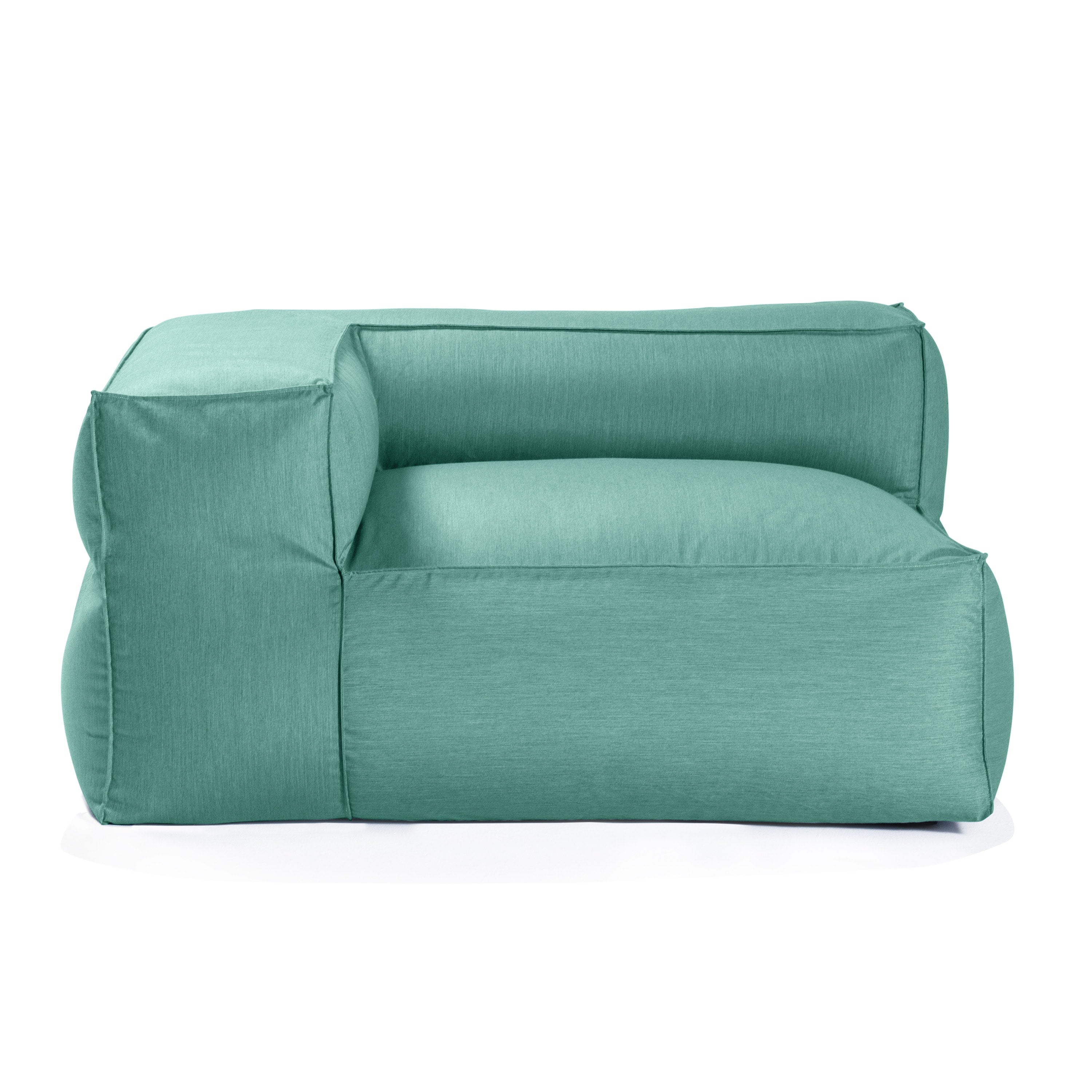 Baya Outdoor Right Corner - Sunbrella, Ash