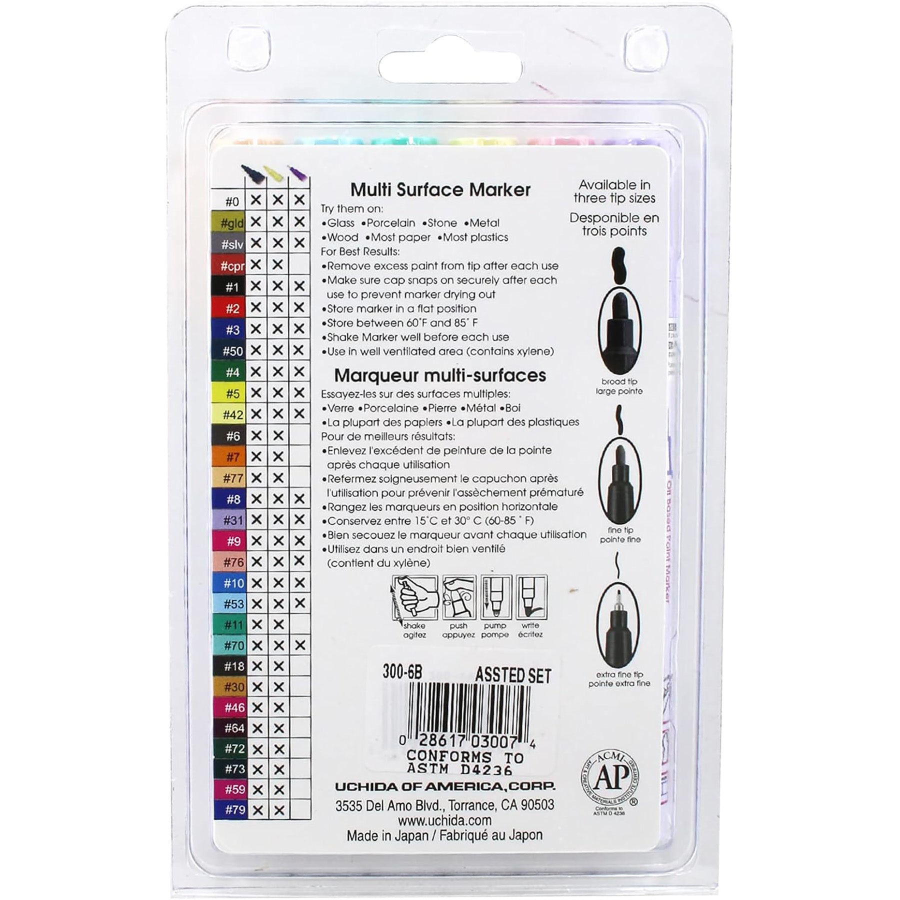 DecoColor® Paint Marker, Broad, Set B