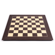 Deluxe Wenge Wood Chessboard with Storage Box - Handmade in Spain, 20 in.