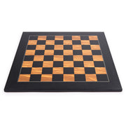 Deluxe Black & Olive Wood Chess Board – Handmade in Spain, 22 in.