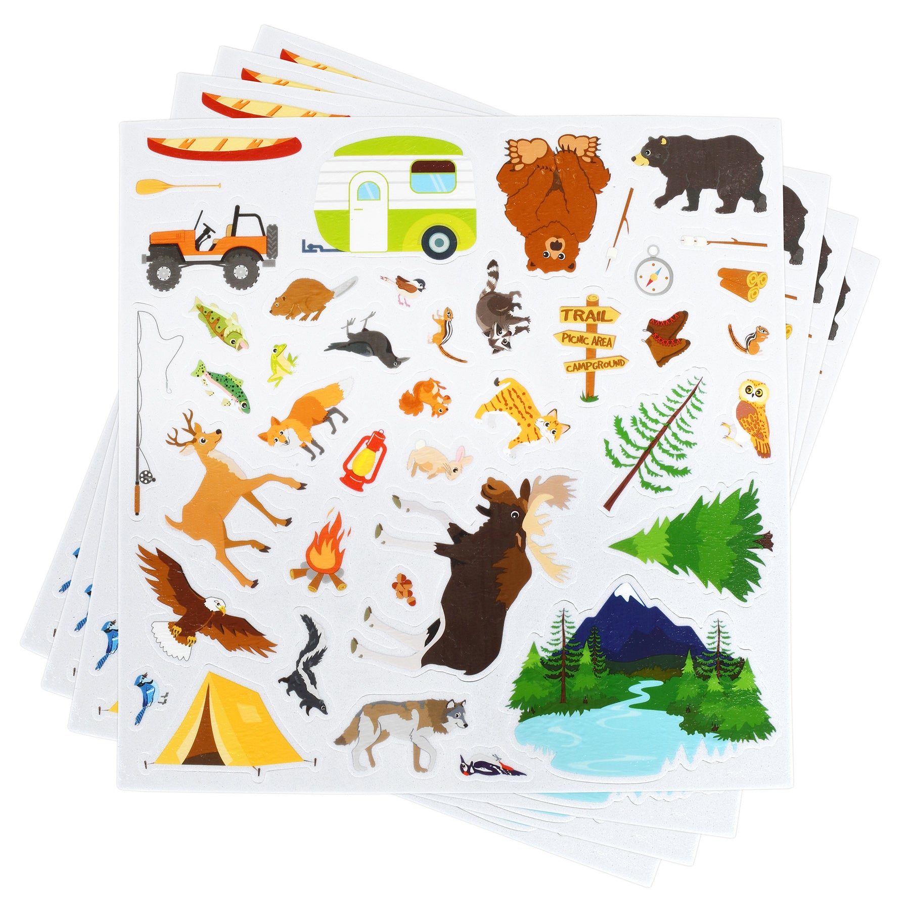 Foam Stickers - Outdoors