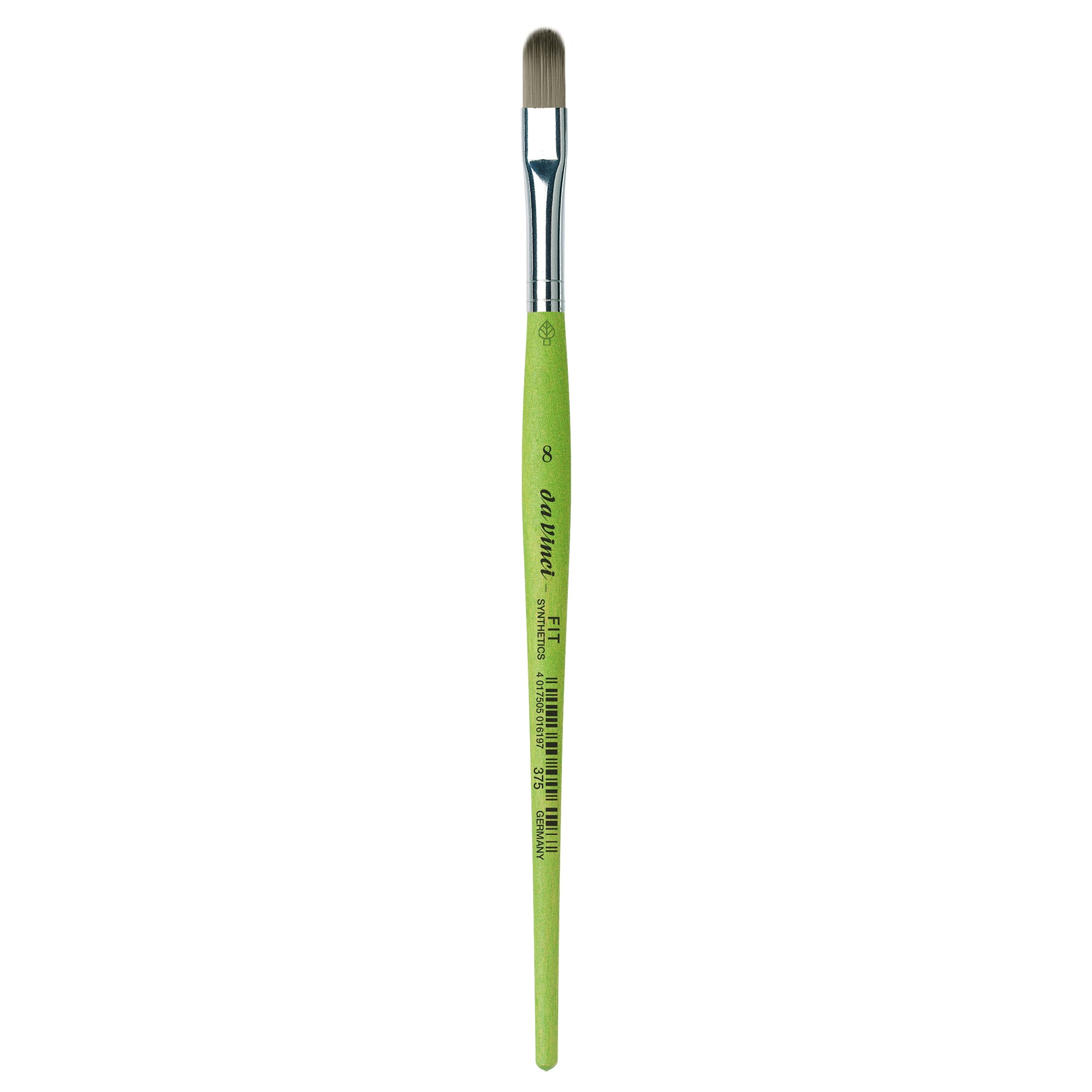 FIT Synthetics Student Brush, Synthetic, Acrylic & Tempera, Filbert, Series 375, Size 8