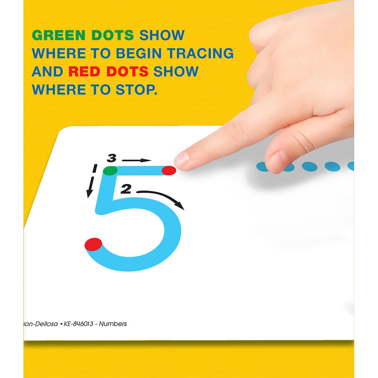Textured Touch and Trace Cards: Numbers, Grade PK-3