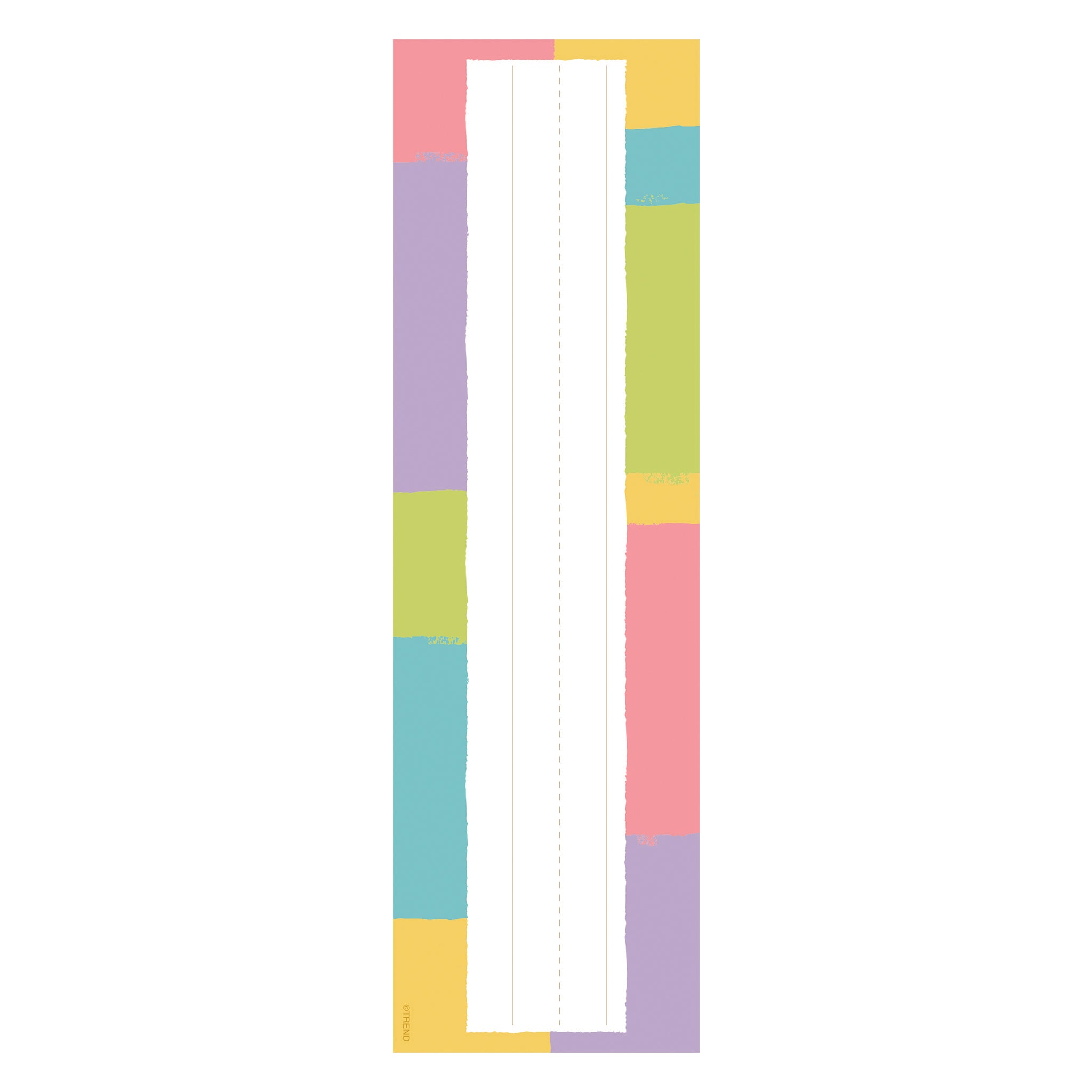 Cheerful Stripes Desk Toppers® Name Plates, 36 Count
