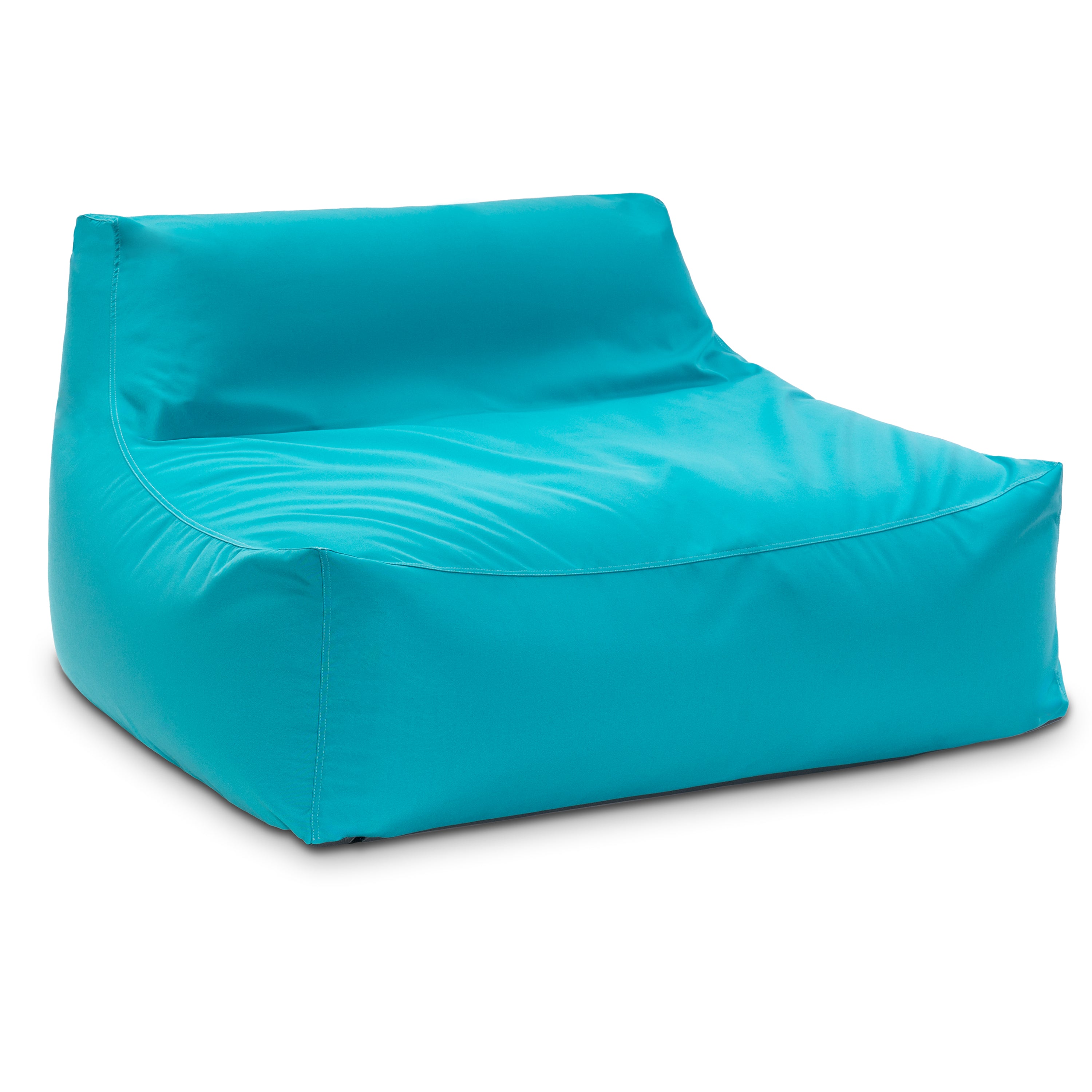 Jaxx Lavista Outdoor Bean Bag Loveseat / Modern Patio Sofa, Cancun