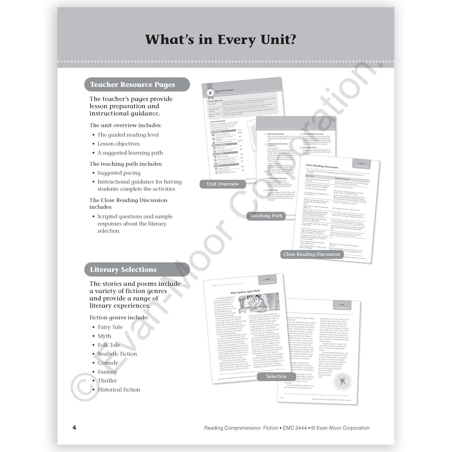 Reading Comprehension: Fiction, Grade 4