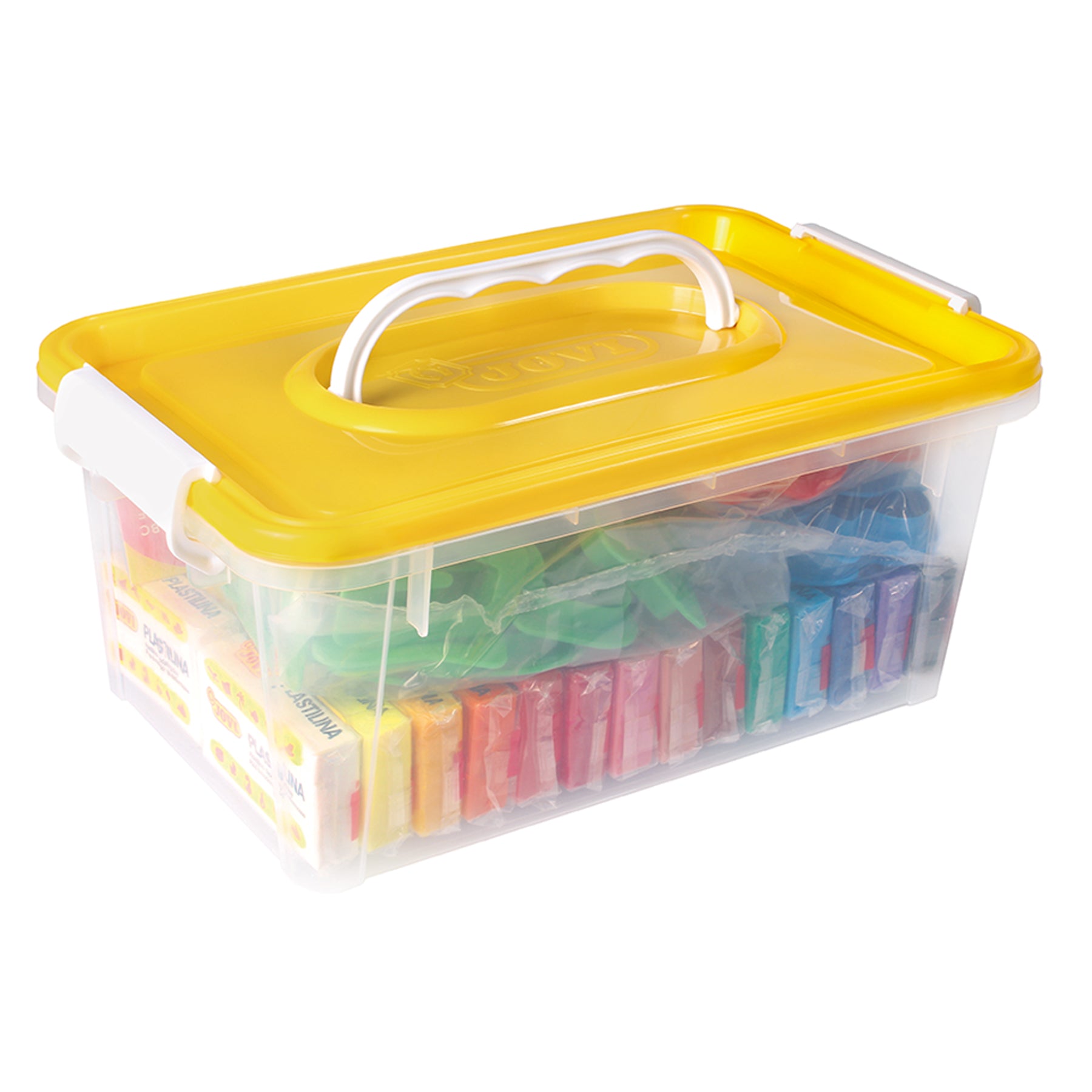 Plastilina Modeling Clay School Pack, 28 Bars, 3 Accessory Packs