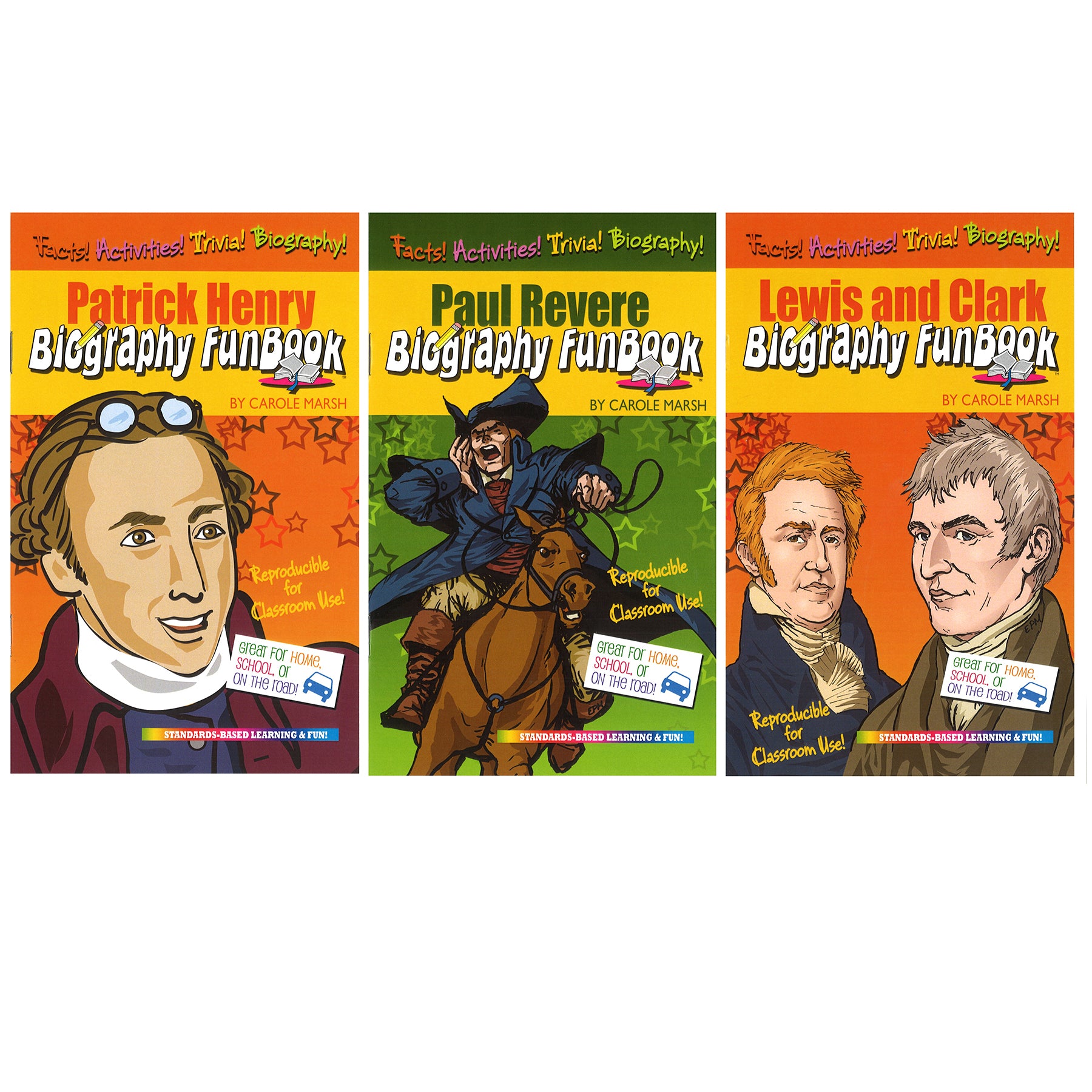 Presidents, Explorers and Inventions Set - Set of 13 Books