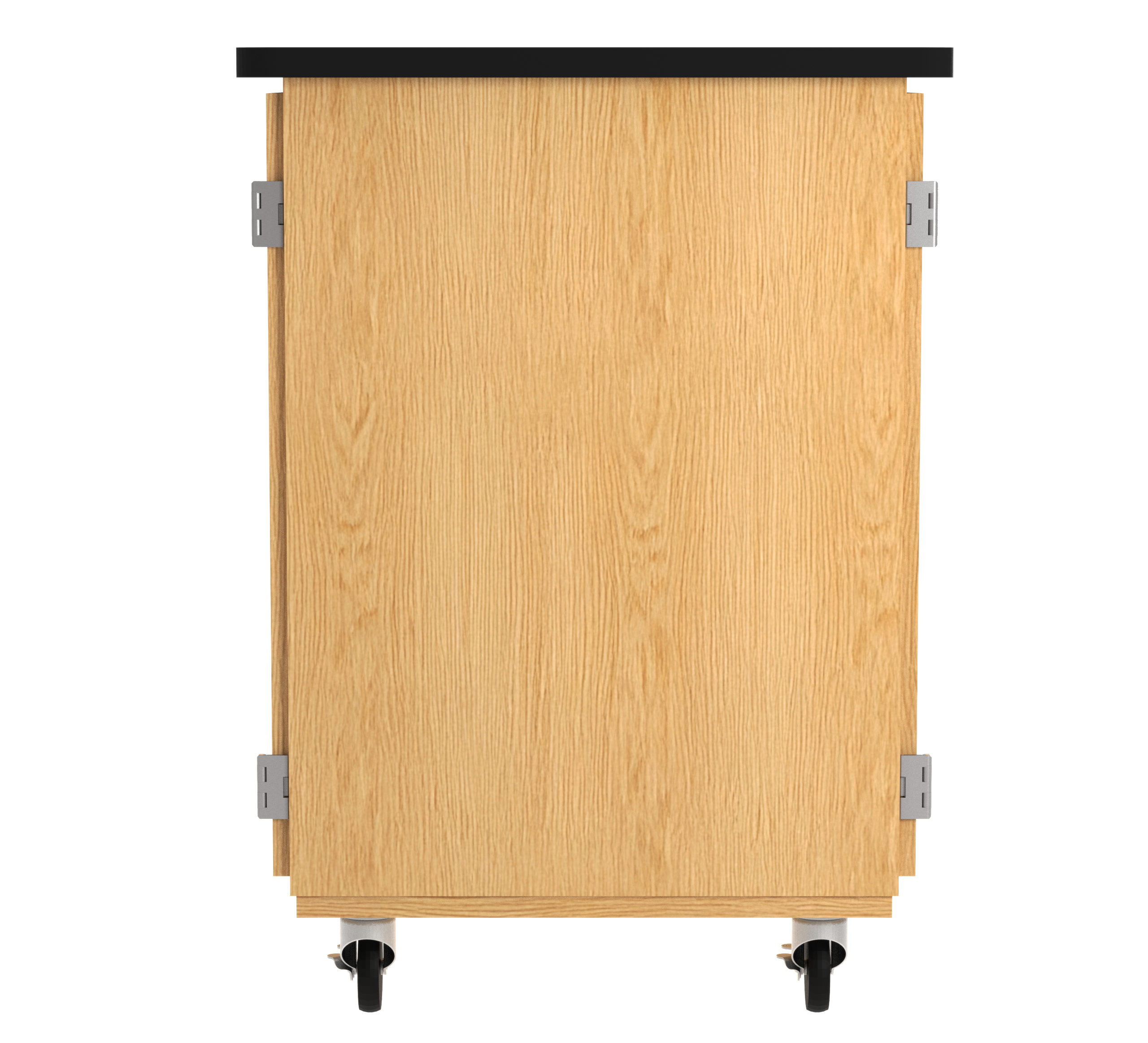Perpetulab Mobile Microscope Cabinet - Red Oak, 48"W x 30"D x 42"H