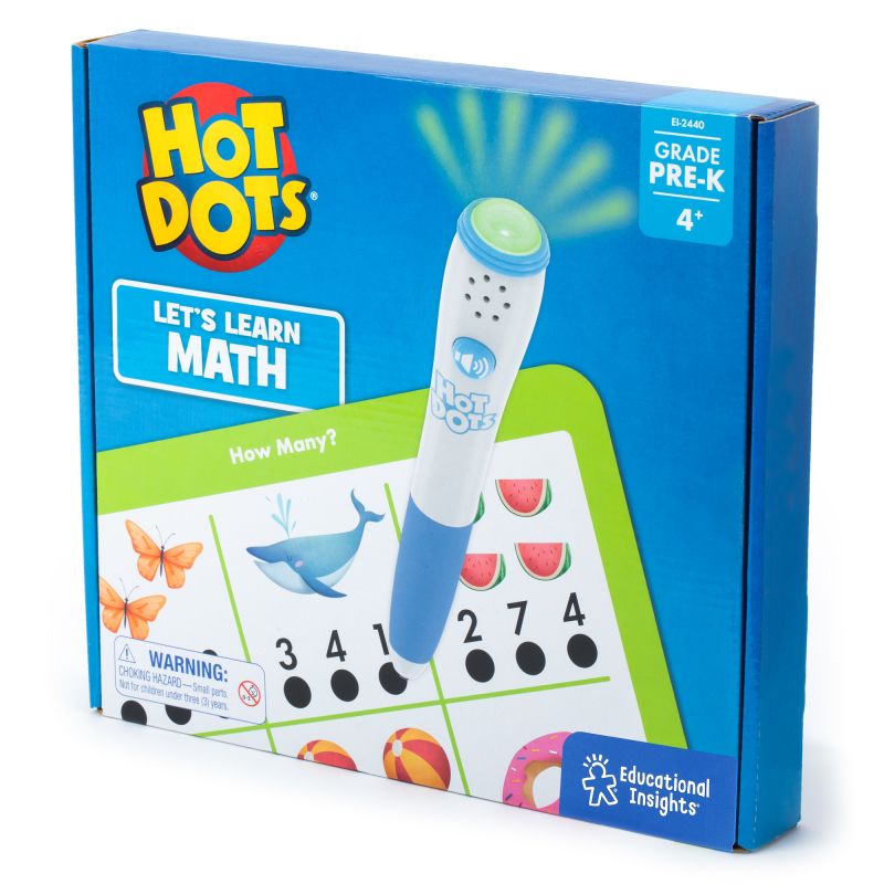 Hot Dots® Let'S Learn Pre-K Math!