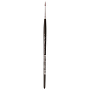 TOP-ACRYL Red-Brown Brush, Synthetic, Acrylic & Oil, Round, Series 7785K, Size 1