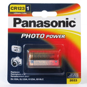 Panasonic CR123A 3-Volt Lithium Battery 1-Pack