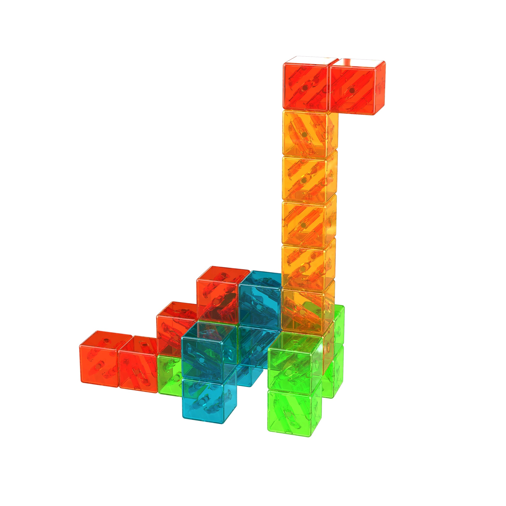 GEOMAG MAGNETIC BLOCKS GEMS 24PCS