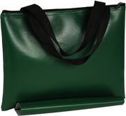 Accessories  &  Clocks Carrying Case Green, Vinyl, With Space To Carry Roll-Up Board, 12.125 In. X 9.5 In. X 2.875 In.