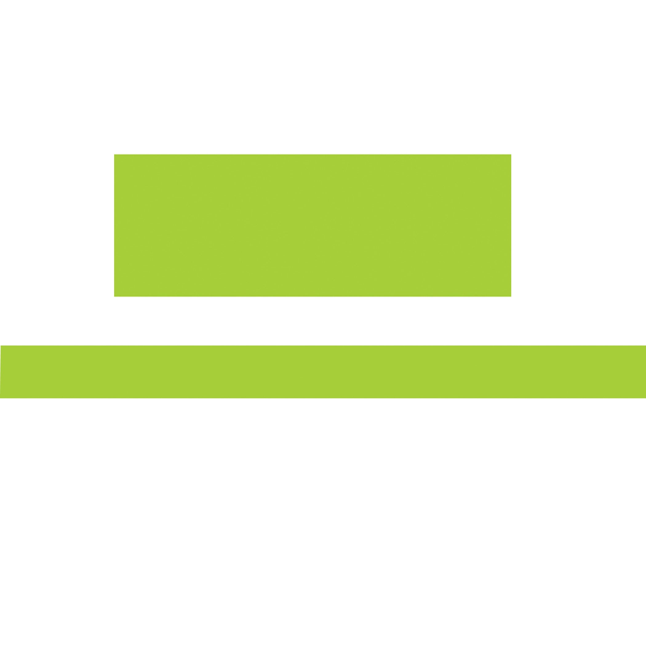 Magnetic Magi-Strips, Lime Green, 12'