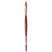 COSMOTOP-SPIN Silkpainting Brush, Synthetic, Watercolor, Oval-Pointed, Size 12