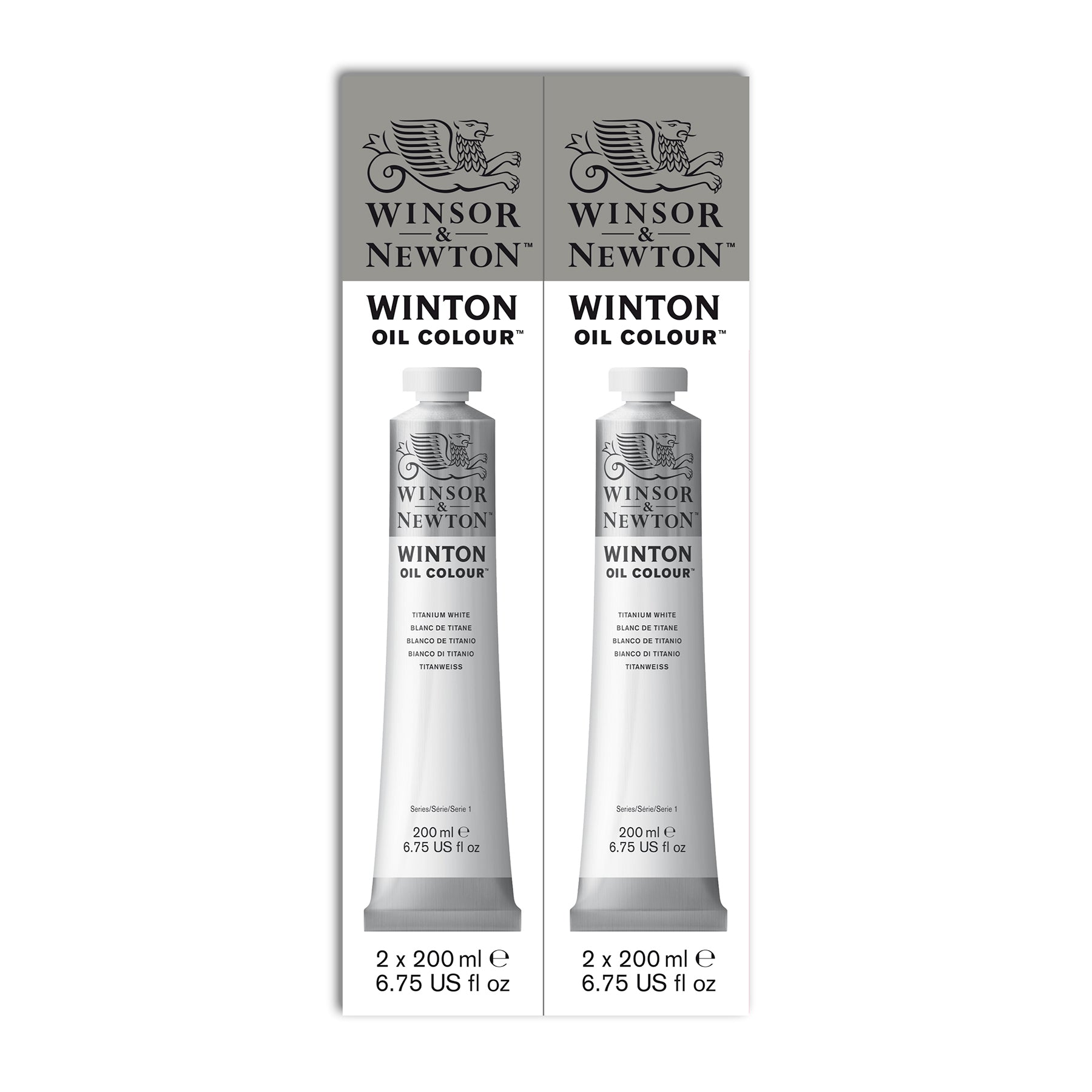 WOC 200ml Titanium White Twin Pack
