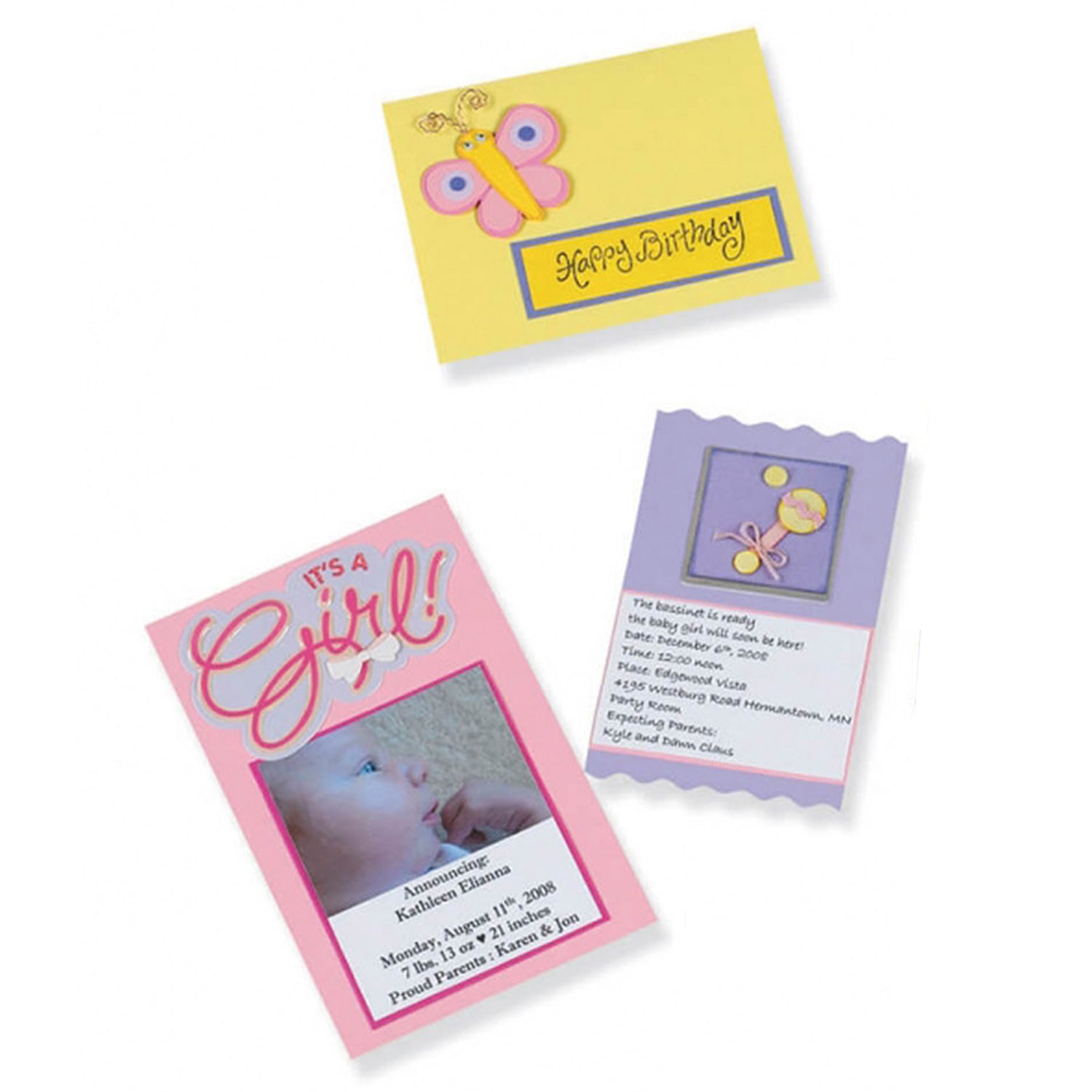 Pastel Card Stock, 5 Assorted Colors, 8-1/2" x 11", 100 Sheets