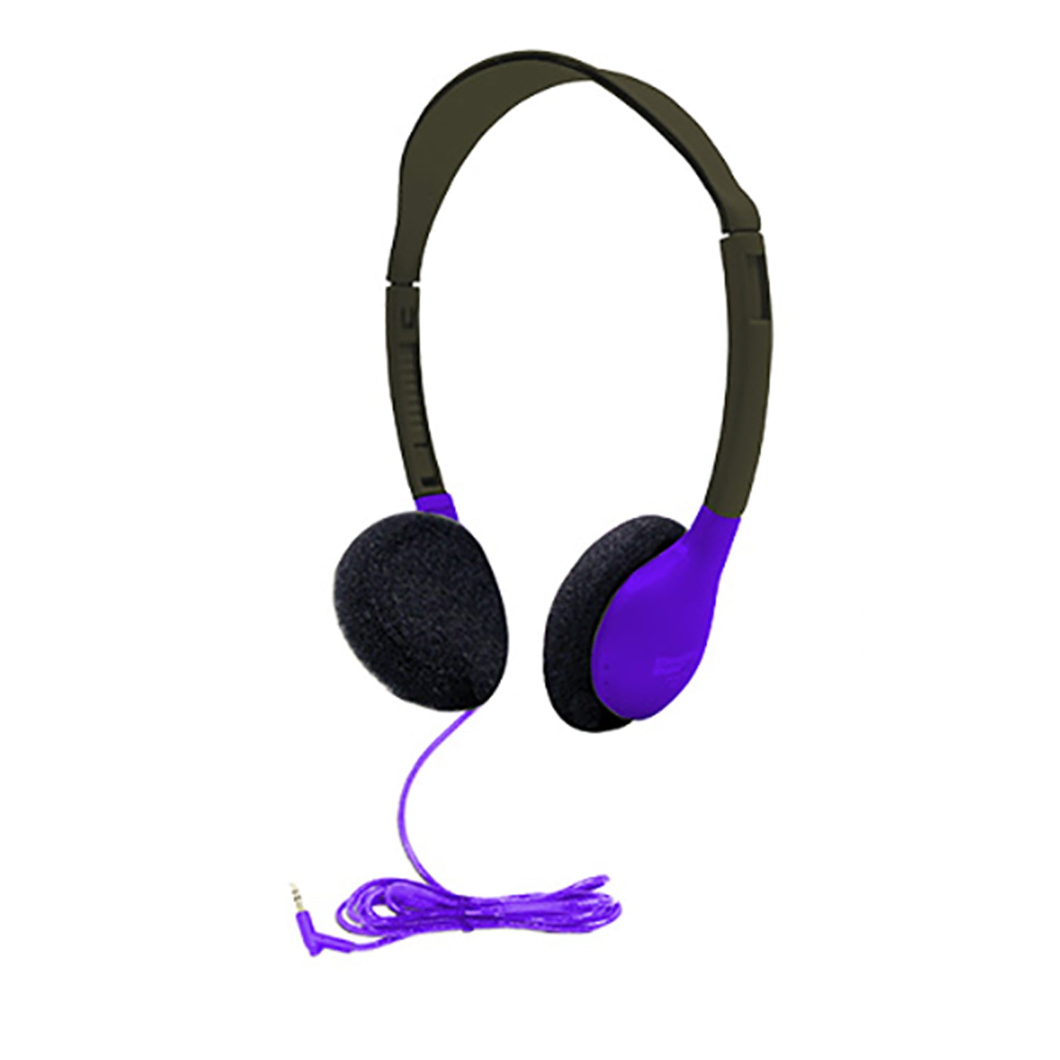 Galaxy™ Econo-Line of Sack-O-Phones with 5 Purple Personal-Sized Headphones, Starfish Jackbox and Carry Bag