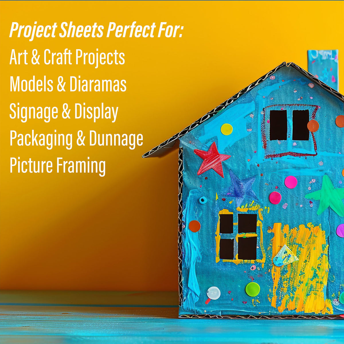 20X30 ONE-SIDED SHEET WHITE