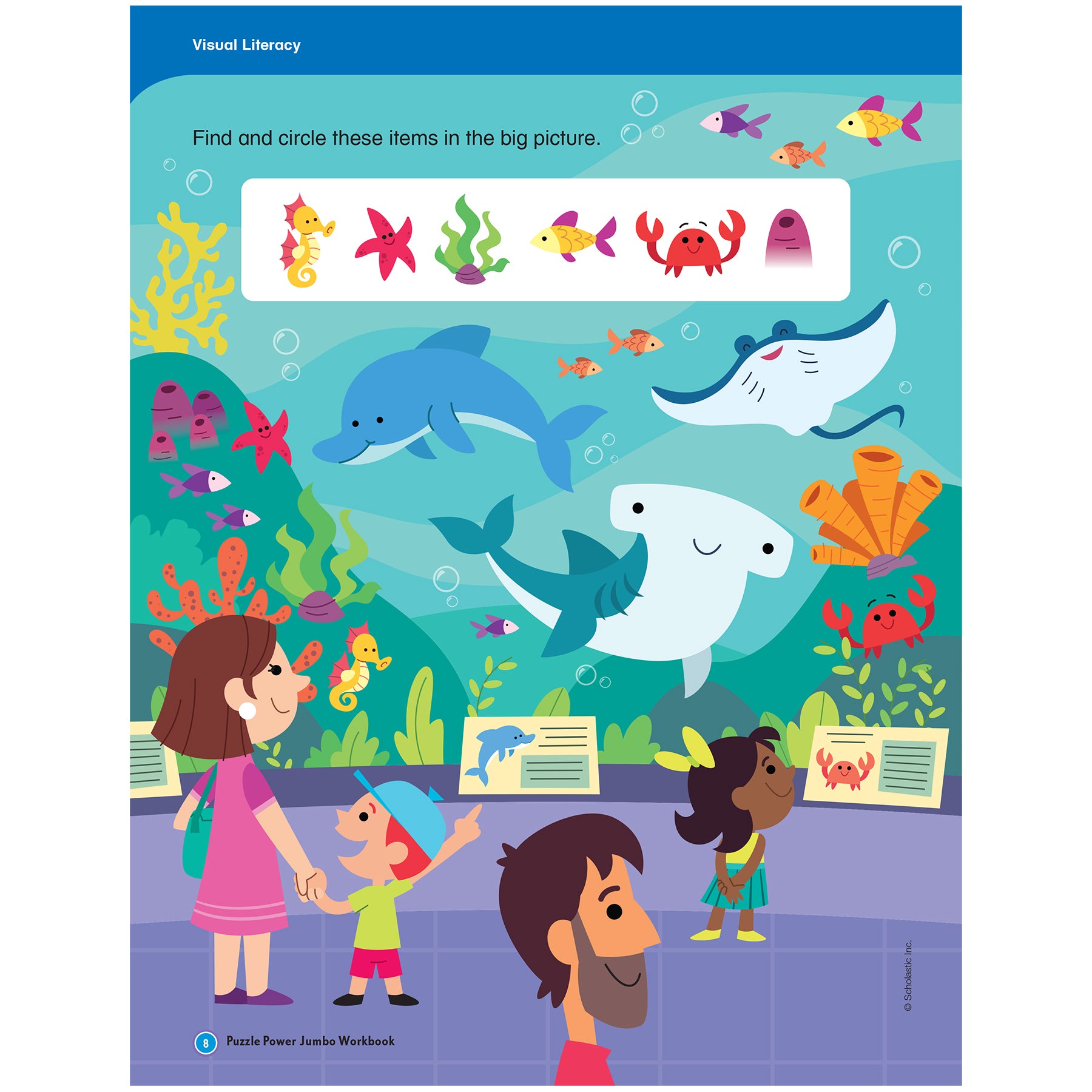 Puzzle Power Kindergarten Jumbo Workbook