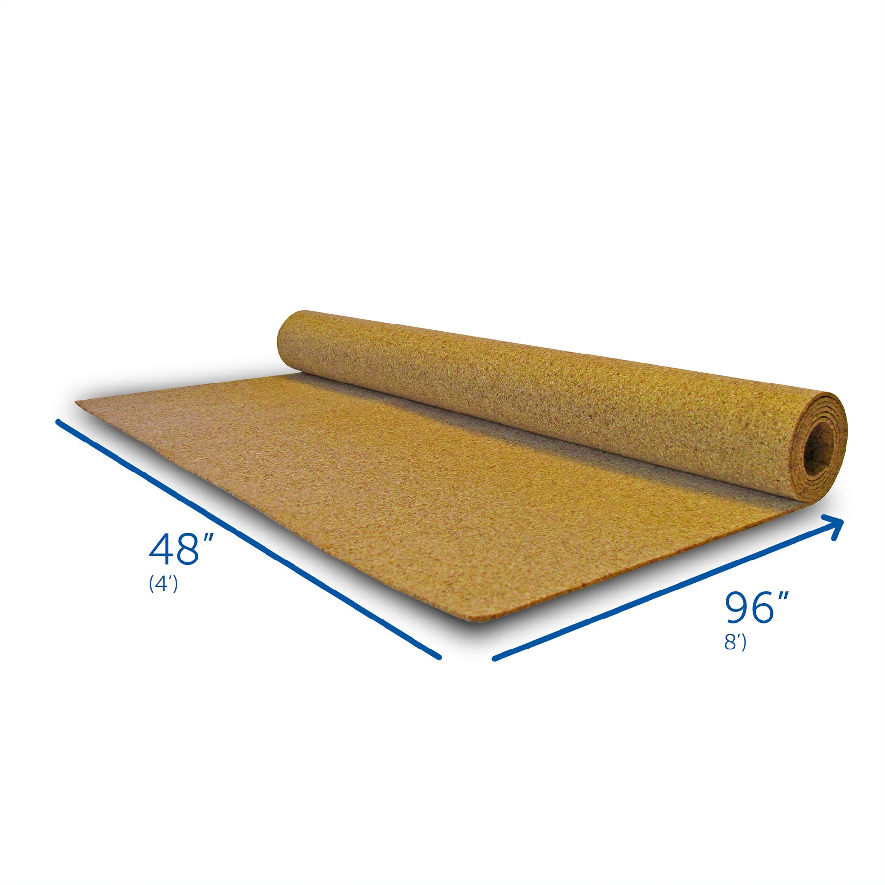 Cork Roll, 4' x 8', 3mm Thick