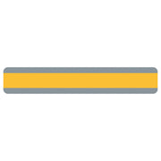 Double Wide Sentence Strip Reading Guide, 1-1/4" x 7-1/4", Goldenrod