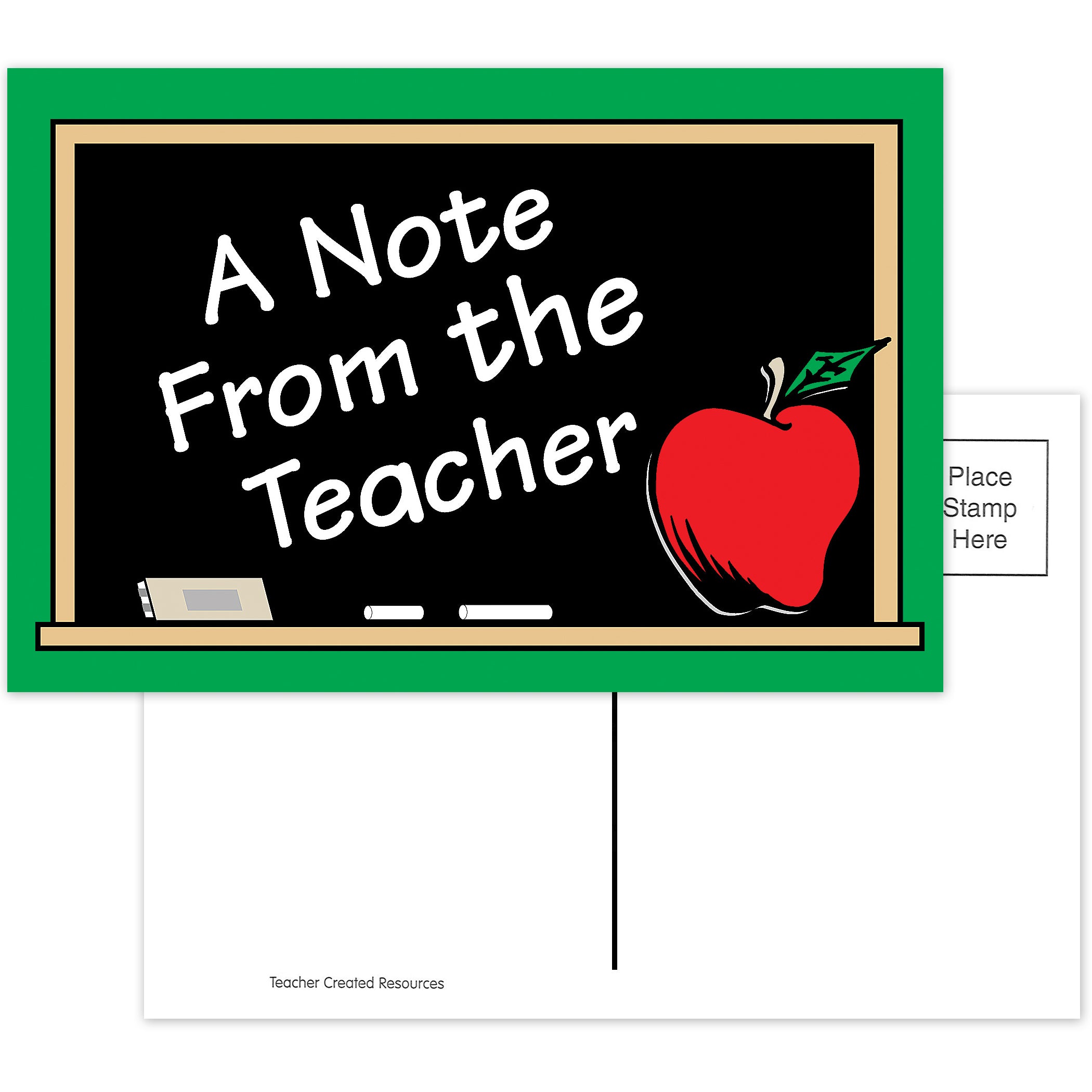 A Note From the Teacher Postcards