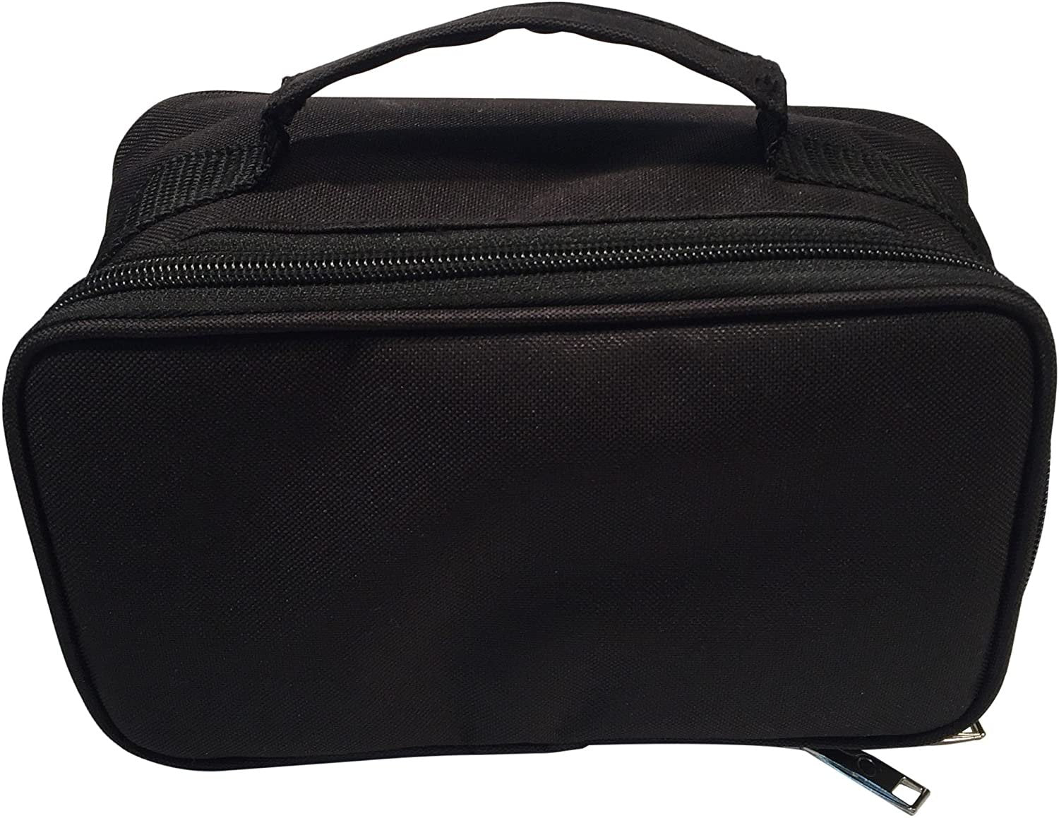 Padded Chess Travel Bag for Clock or Pieces - Black, 9.5 inches