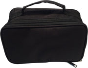 Padded Chess Travel Bag for Clock or Pieces - Black, 9.5 inches