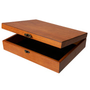 Accessories  &  Clocks Wooden Treasure Box 12 3/16" X 9 9/16" X 2 7/8"