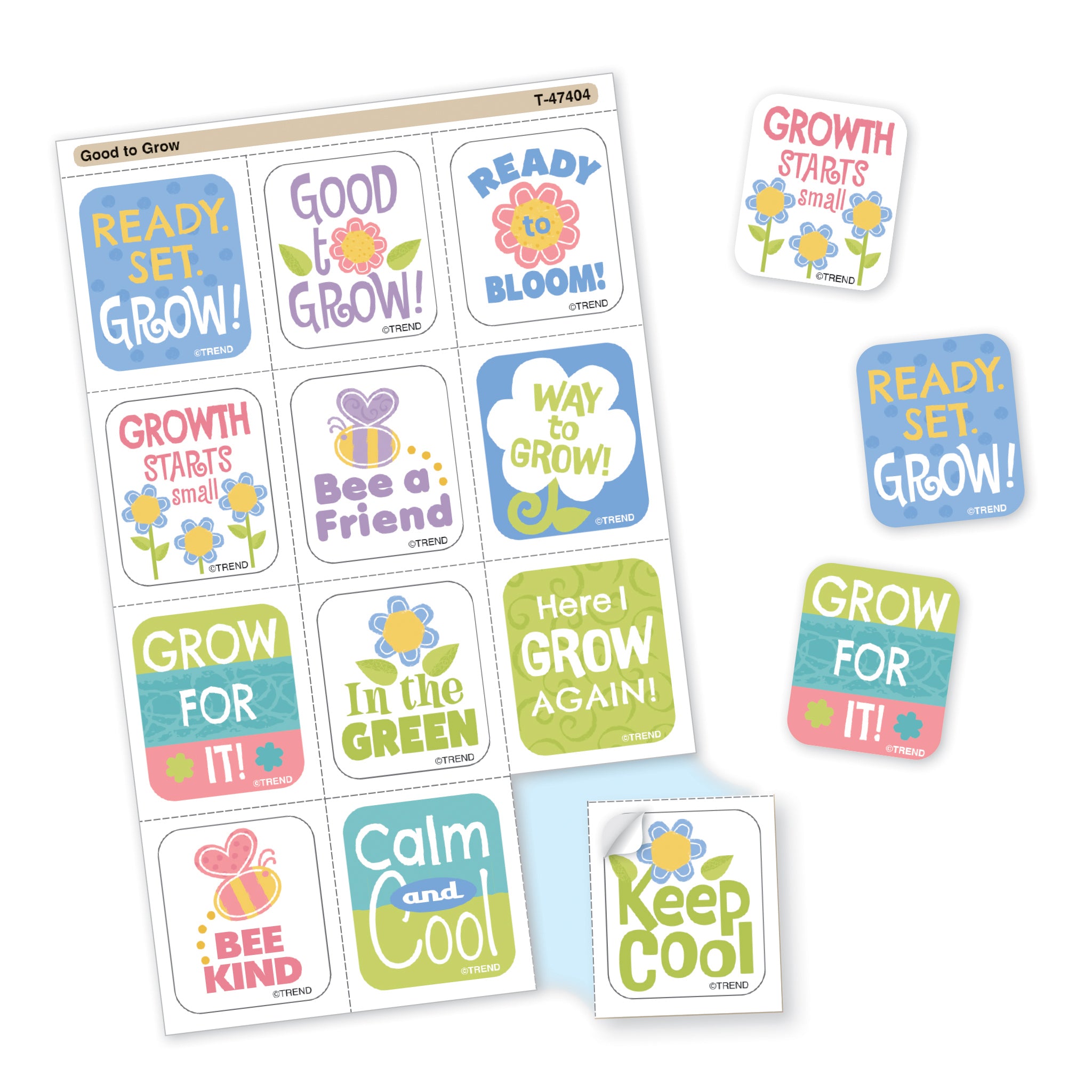 Good to Grow Tear & Share Stickers®, 60 Count